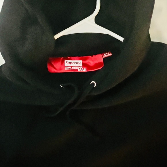 Supreme x Junya Watanabe x Comme Des Garçon Man Black hoodie - Picture 4 of 5